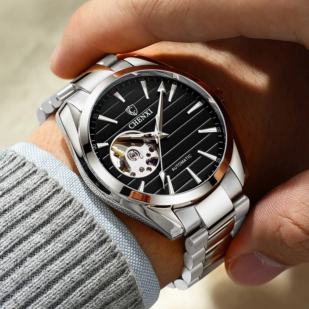 Chenxi 8806 Luxury Men's Mechanical Watch - Automatic Stainless