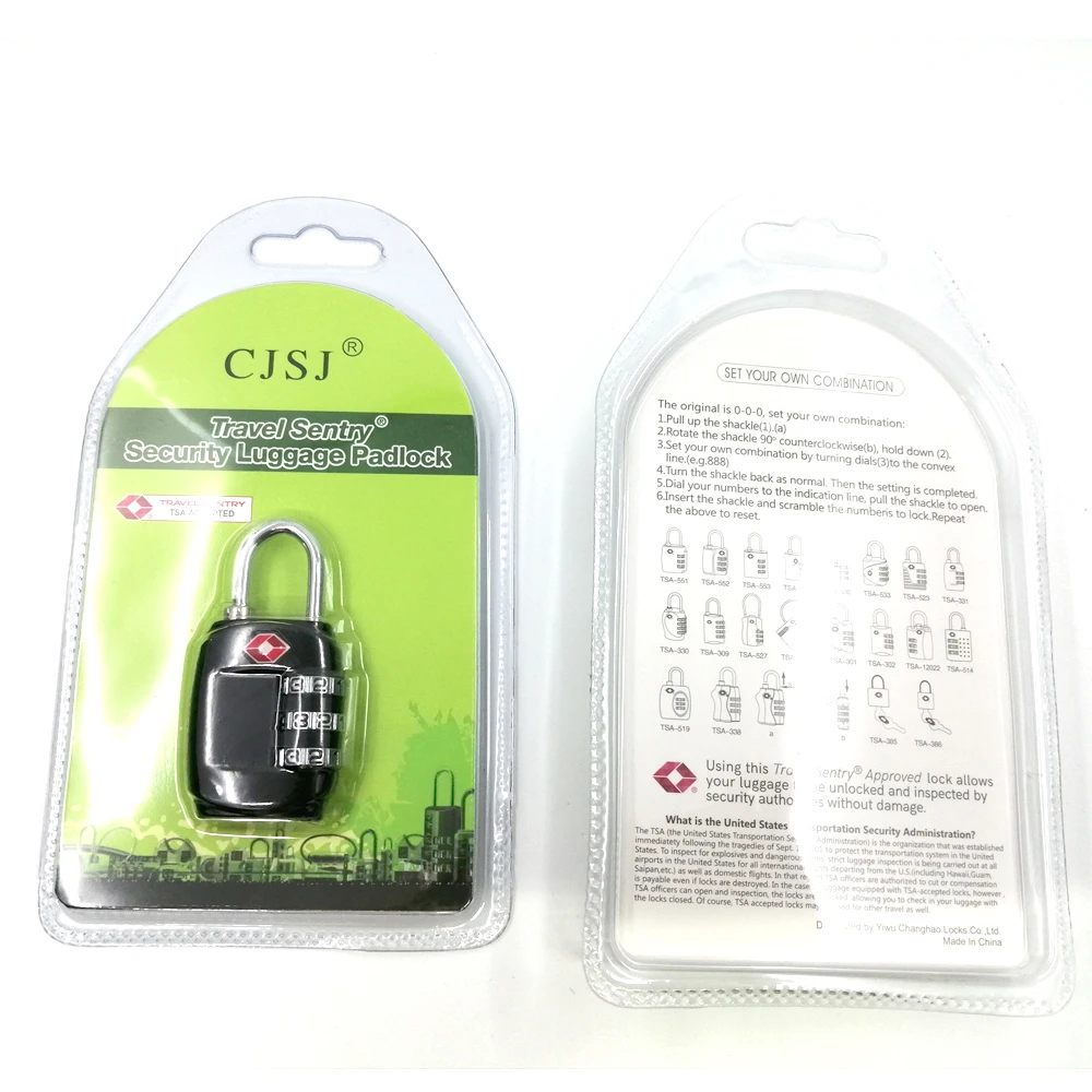 Cjsj tsa lock Clearance