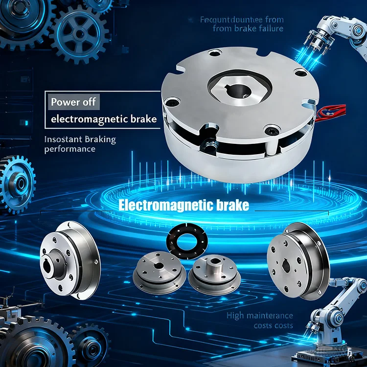 Electromagnetic Power Off Brake Micro 24V Miniature In Stock Factory Supply