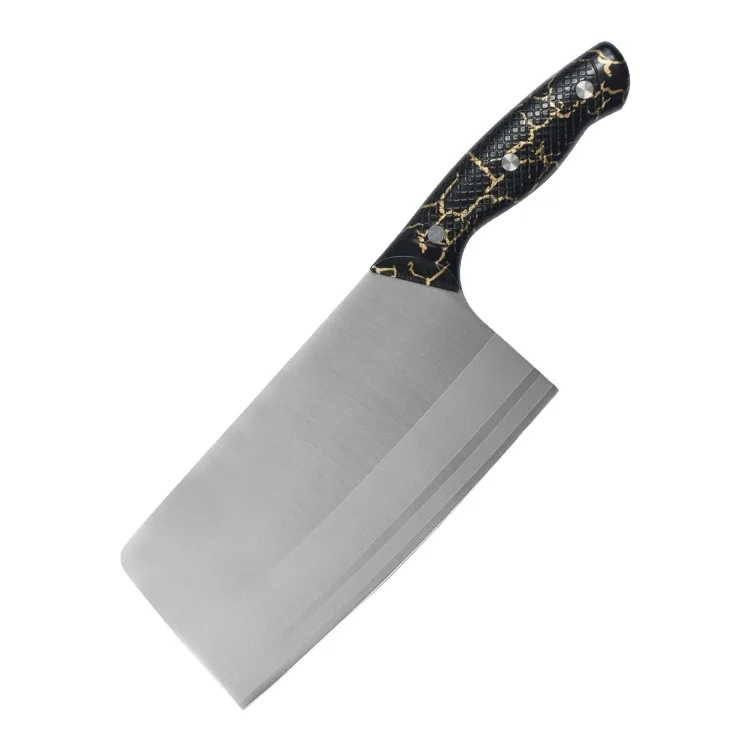 Высокое качество Профессиональный 7 дюймов ABS ручкой из нержавеющей стали с неприлипающим покрытием разделочный нож
