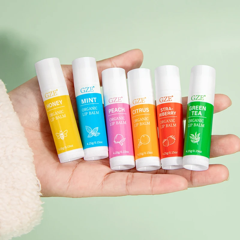 Eco Friendly Lip Balm Set Spf 50 Plus Lip Sun Protection Uva Rays