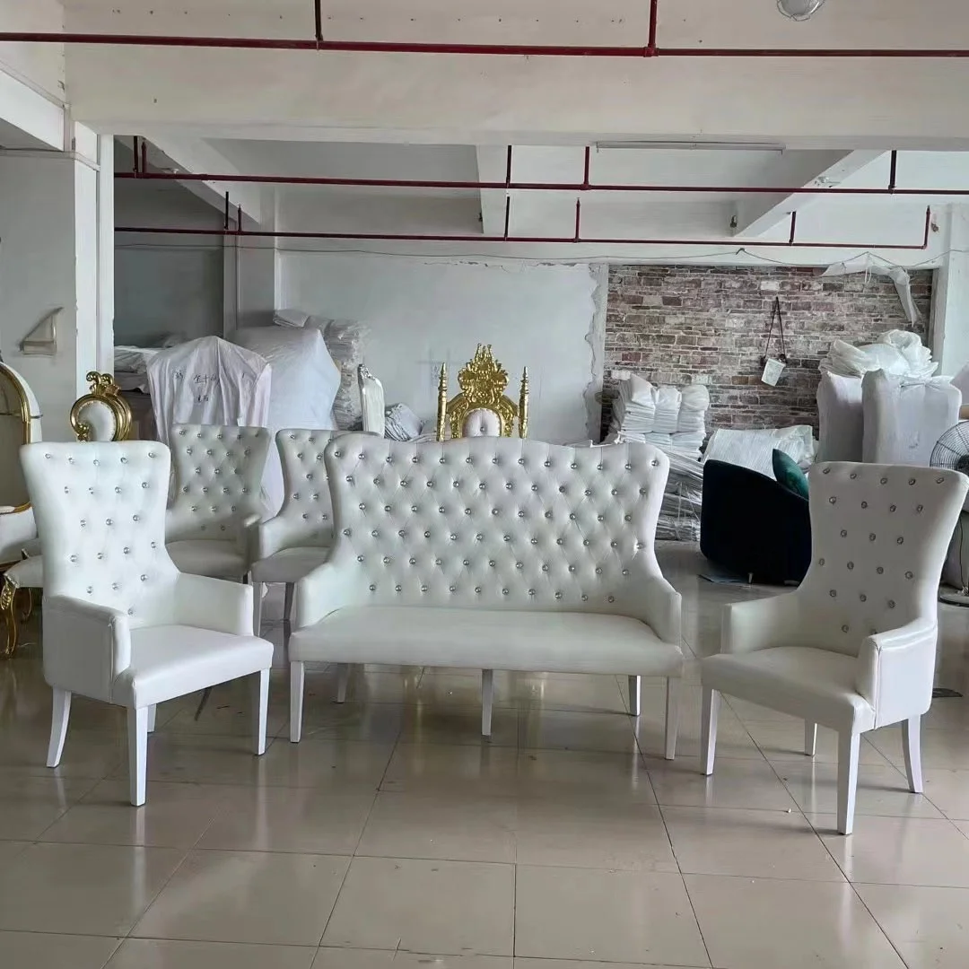 New Arrived Royal Wedding Loveseat Sofa Wedding Velvet Sofa Wedding New