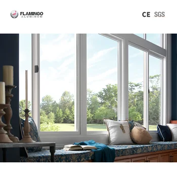 Aluminum windows Sliding windows for Patio Sliding windows for Balcony Manual Sliding windows Roof Arch Shaped Sliding windows