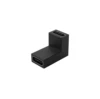BLACK Type-C female to female Adapters black