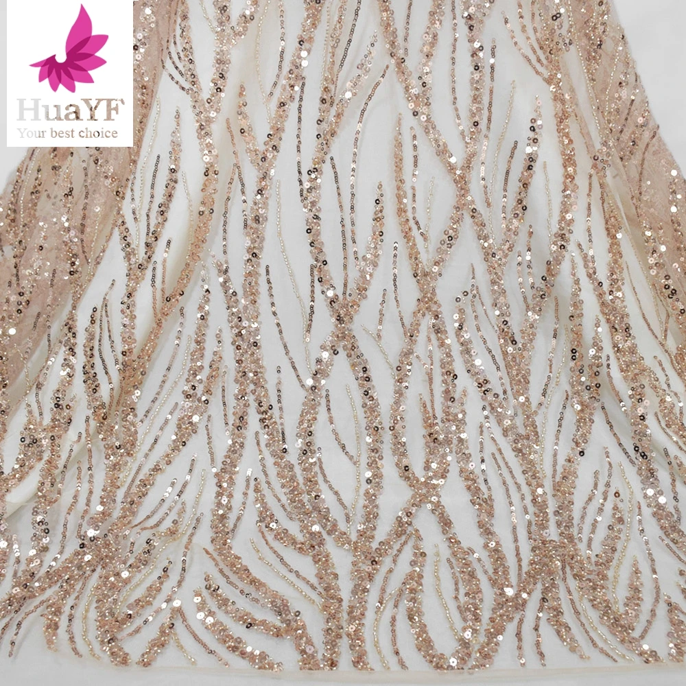 green emerald velvet dress Rose Gold La Femme Long Sequin Prom Dress main image 0
