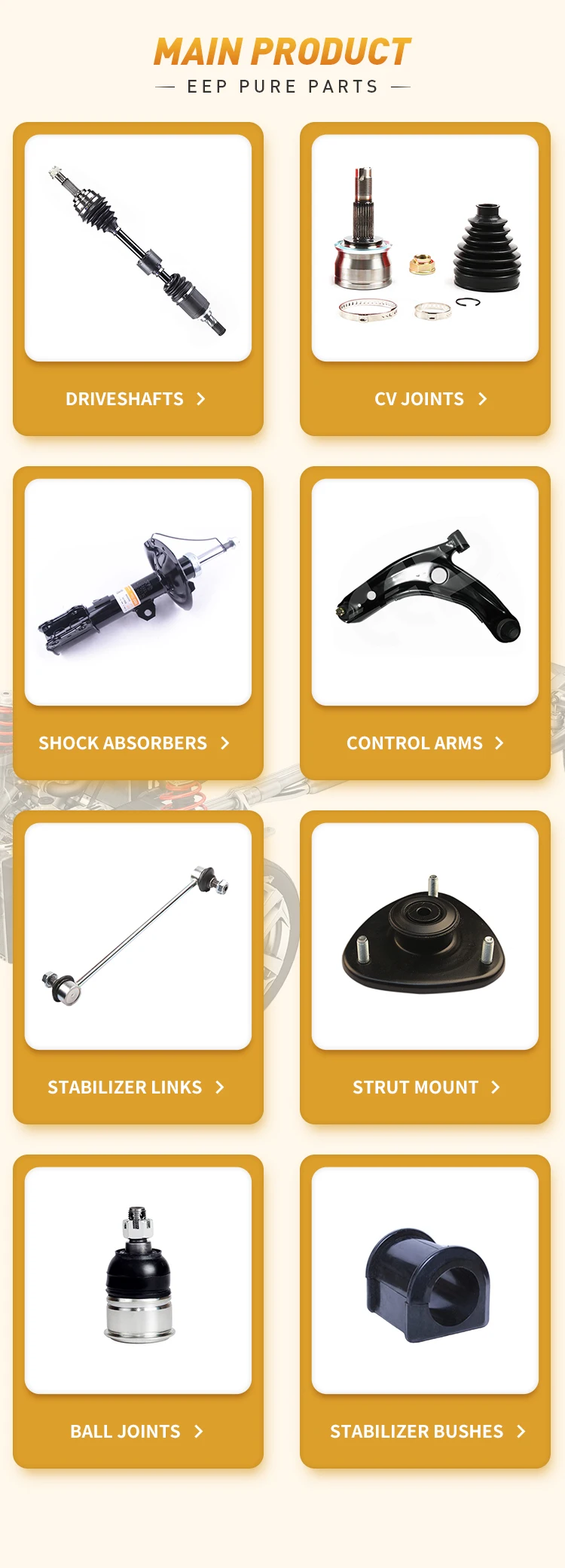 eep brand auto brake system parts| Alibaba.com