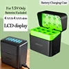 Black+Green:4AA+4AAA Charger