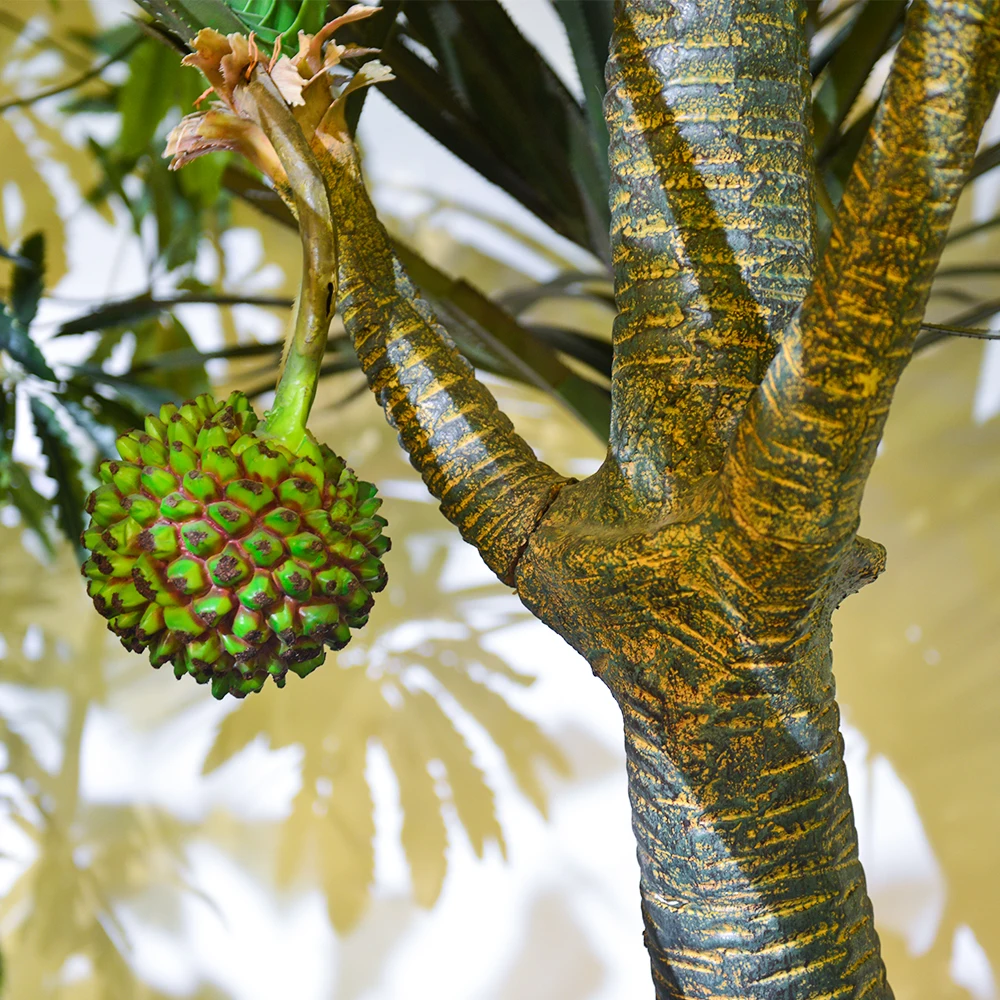 High Quality Pandanus Plant Artificial Tree UV-Resistant Outdoor Artificial Pandanus Palm Tree for Home Decor