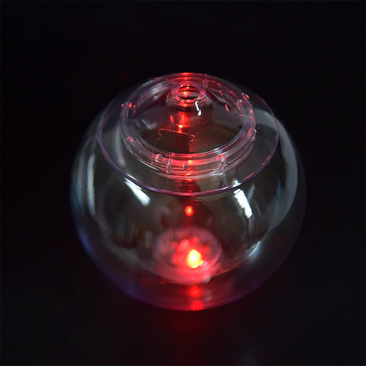Custom 24oz Fishbowl Led Round Golf Football Soccer Disco Ball Cup With