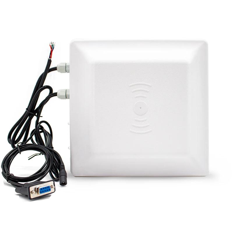 LONVILL Long Distance Range 7dBi Circular Antenna Weigand UHF Reader RFID Card Warehouse Weigand USB UHF Reader