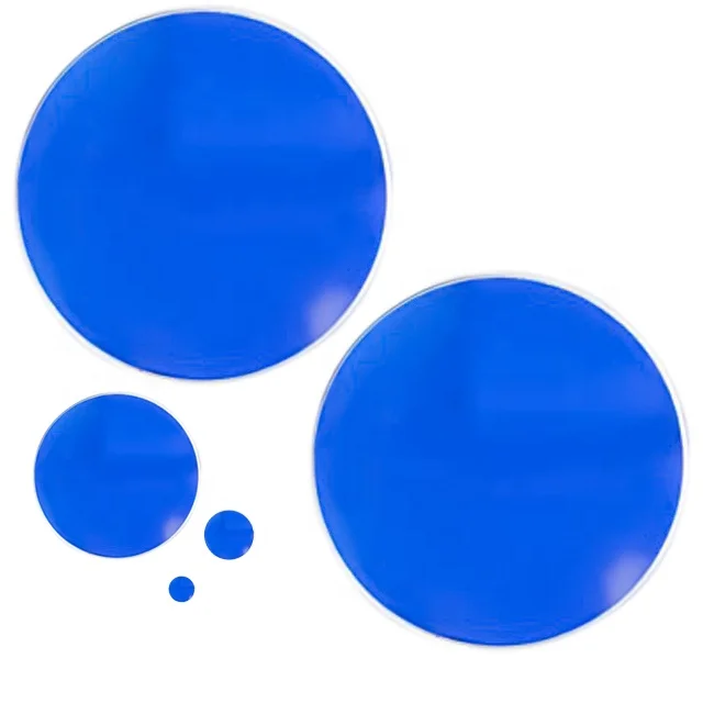 Blue Light Filter 440nm Narrow Bandpass Filter Glass Blue Light Filter Glass for Bioluminescence Imaging System