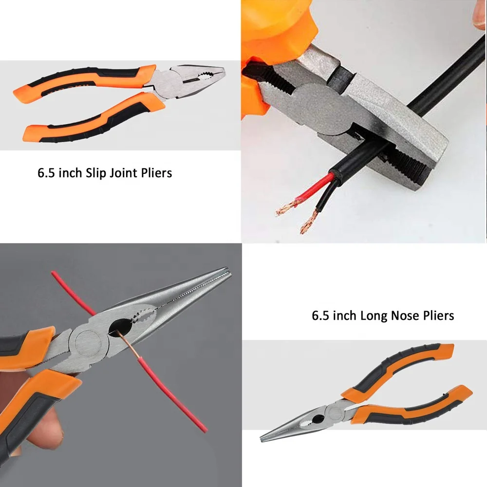 57 Pcs Electric Drill Power Tool Kit for Woodworking Cordless Drill Combo Sets