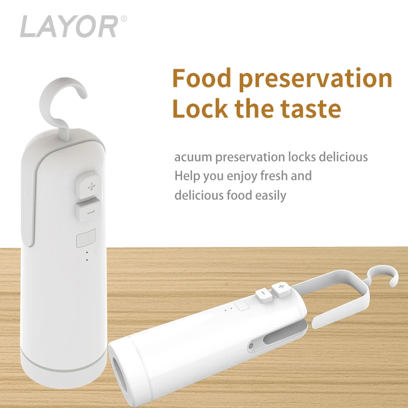 Multifunctional 3 in 1 Household Portable Heat Snacks Sealing Machine Vacuum Food Bag Compressor Inflatable Pump
