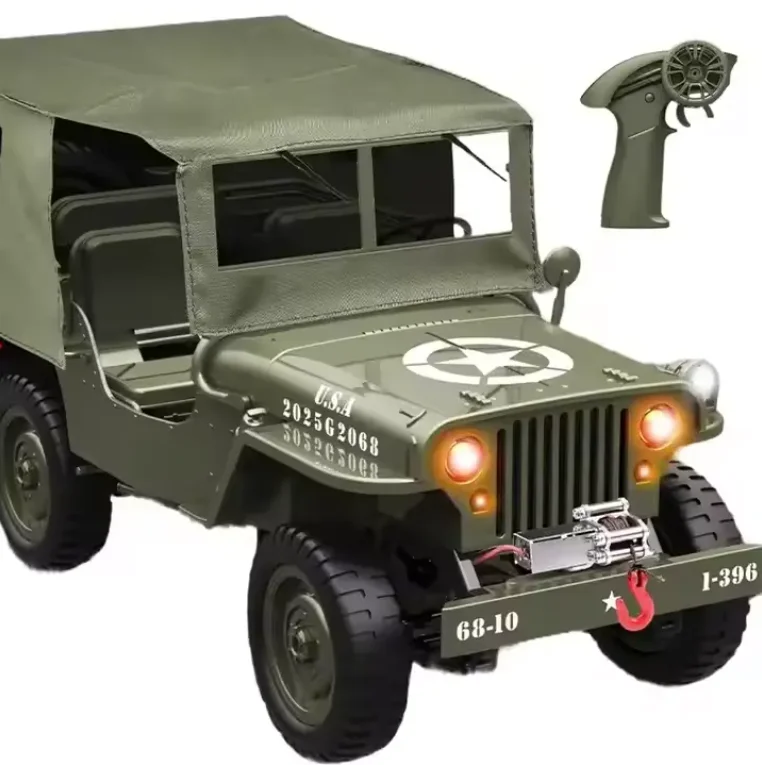 C8815 Rcカー クローラーオフロード車軍用トラック 1:10 1941 C8815 Rcカー クローラーオフロード車軍用トラック 1:10 1941