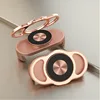 Three-finger ring clip magnetic holder - Rose Gold