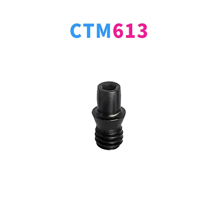 High-Strength Positive Negative Double Threaded Screw CTM613 CNC Tool Turning Tool Accessories Steel Material Metric Measurement