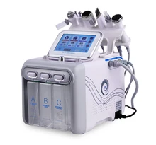 S.W Beauty 6 in 1 h2o2 hydra jet machine face beauty skin care & tools aesthetic oxygene jet facial machine