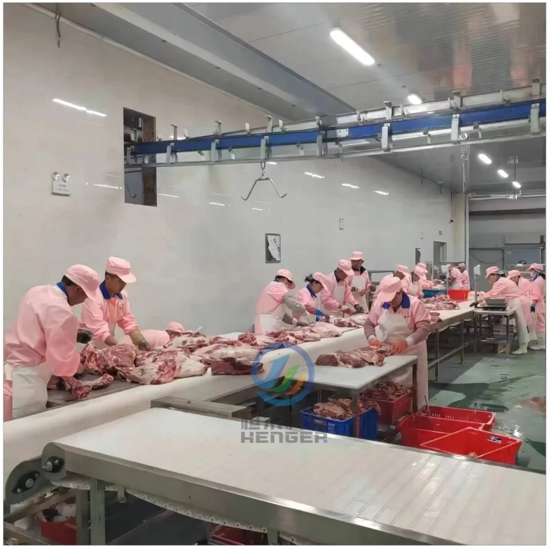 Pig Slaughter Equipment 220V Cutting and Deboning Machine for Meat Processing Equipment Line in Abattoir Plant