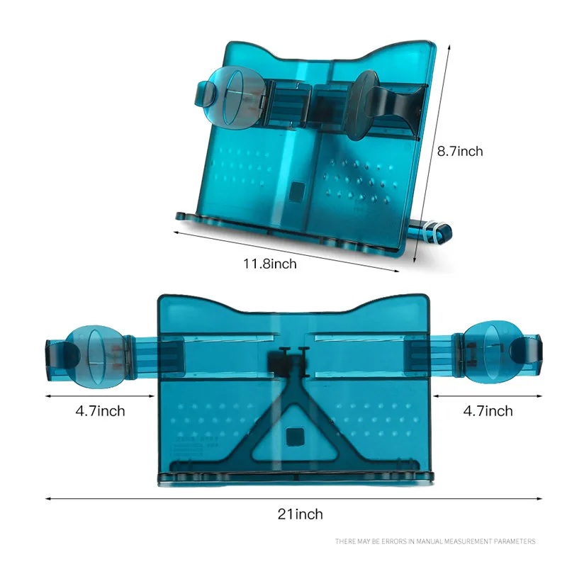 Новинка 2023 Высококачественная Регулируемая металлическая подставка для книг держатель чтения