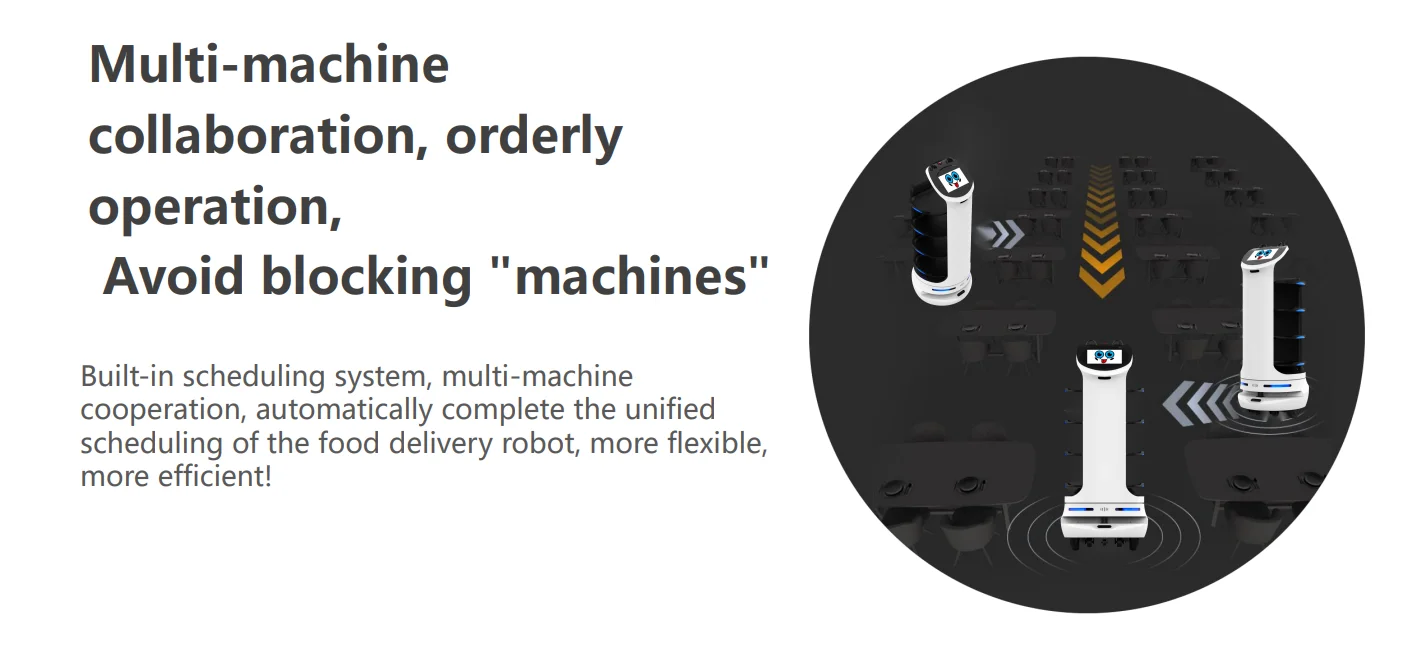 Commercial Delivery Robot Intelligent iTR with Remote Control Humanoid Navigation Service Robot