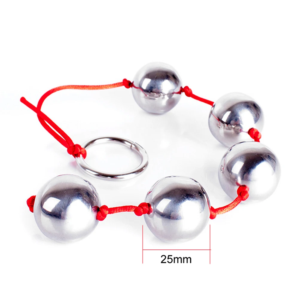 5 Anal Beads Metal Anal Balls Stainless Steel Butt Plug Anal Dilatador Sex  Toys For Women Men Gay Erotic Ring Handle But Plugs - Buy Metal Butt Plug  Anal Balls For Beginner, 2020 New Stainless Steel ...