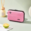 Bolsa de almacenamiento de maquillaje rosa