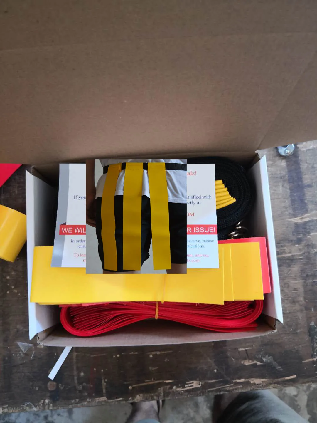 New Team Sports Orange Flag Football Belt Set For 12 Players Includes Durable Orange Flag Black