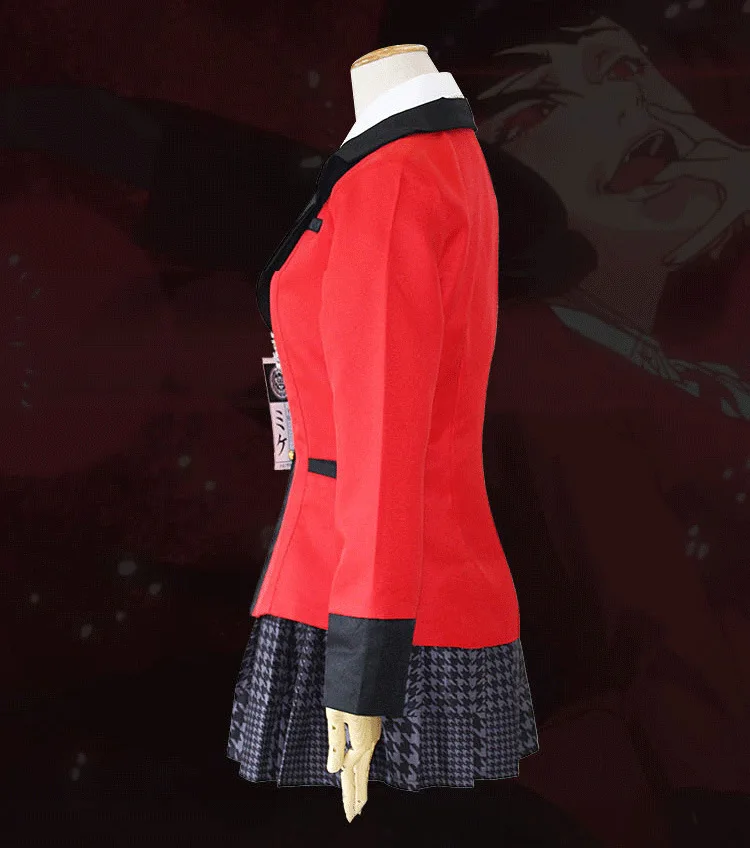 Anime Kakegurui Yumeko Jabami Costumes 6pcs/set 