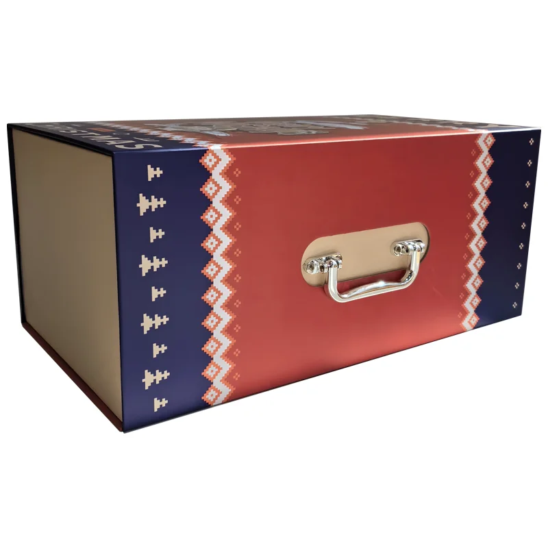 2025 High Quality Recycled Magnetic Flip Packaging Paper Box Strong with Embossing and Matt Lamination Folder Type supplier