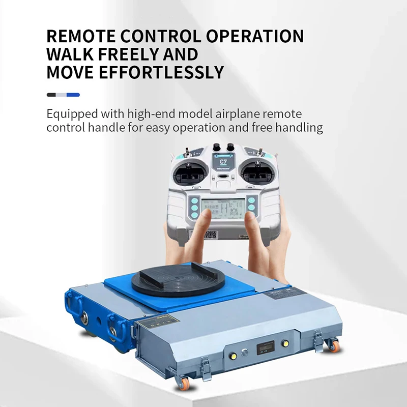 2025 Heavy Object Moving and Handling Electric Large Machinery Electric Skating Shoe Moving Machine 20 30 40 50 Tons