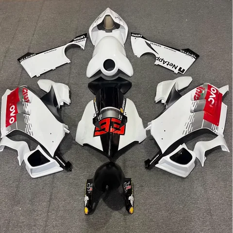 Motorcycle Fairing Kit for Ducati Panigale V4 2020 2021 2022 2023 2024 ABS Injection Customized Motorcycle  Fairings  Kit