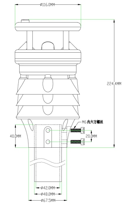 XF500 Weather Monitoring Sensors Weather Humidity Sensors Weather Temperature Sensors details