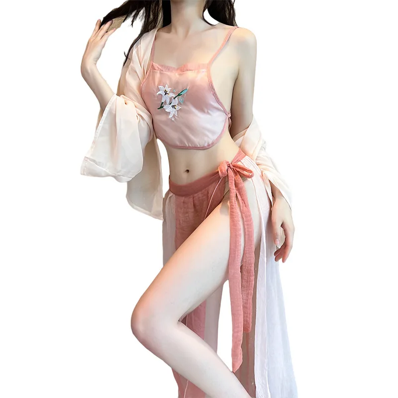 Wholesale Customization Stunning Ravishing Underwear Sultry Dreams Embroidery Ancient Women Sexy Lingerie