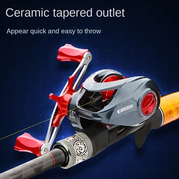 Ultra-light Hard Carbon Heavy lightning Rod 2-Piece 2.4m Remote Drop Wheel Full Set Luya Fishing Rod Set – Hard Lure – view 5