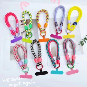 Ins Popular Girls Colorful Wrist Phone Rope CellPhone Lanyard With Unique Design