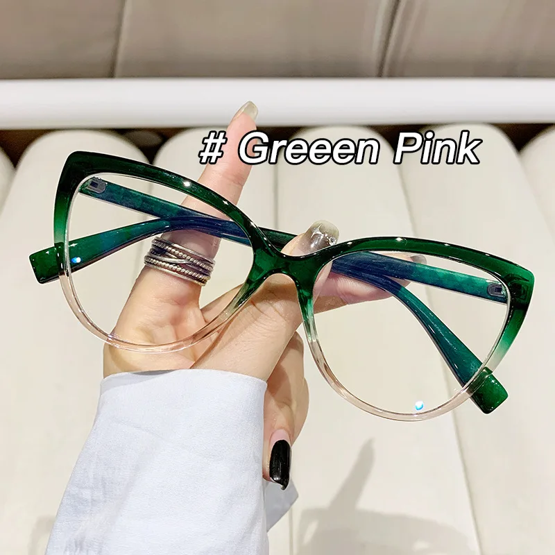 Anti Blue Light Glasses Optical Medicated Fashion Women Frame