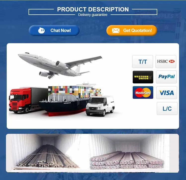 High Stability Railway Raillroad Steel Rail Steel Rail S14