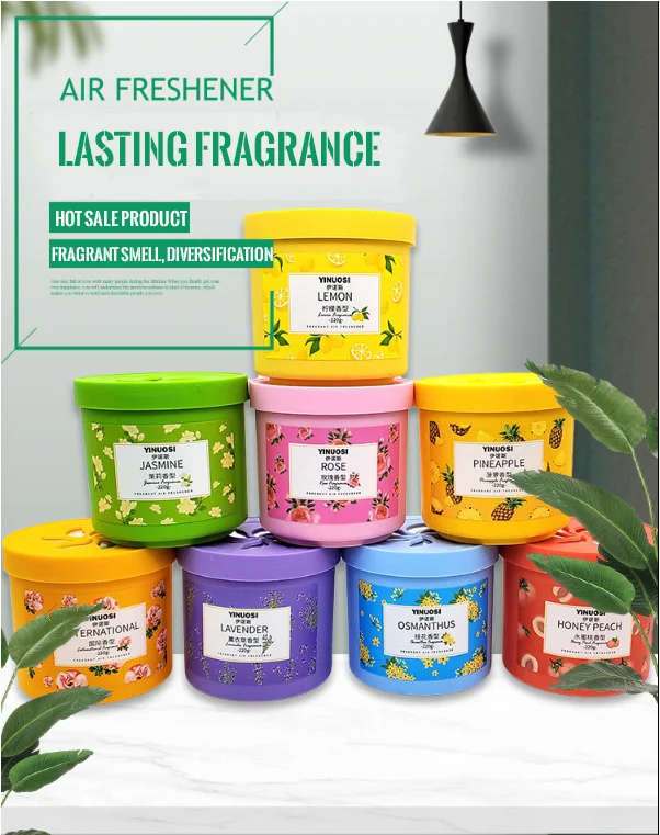 Hot Sale 220g Air Freshener Soild Car Air Freshener Chinese Factories
