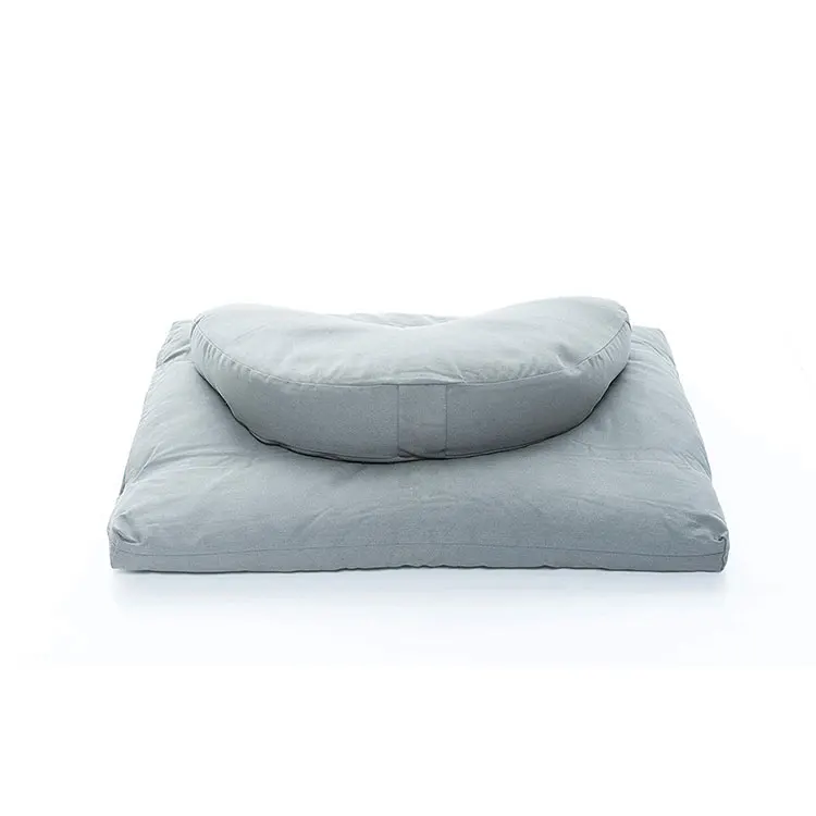 Handmade Waterproof Zafu & Zabuton Meditation Cushion Set Organic