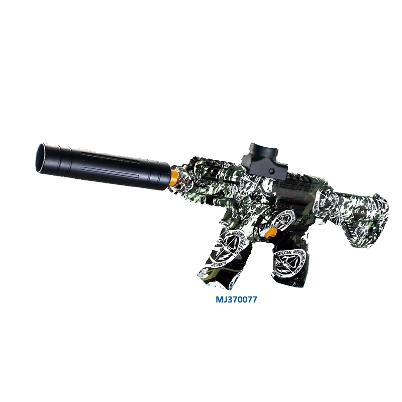 ミニM416赤黒電気プラスチック弾丸おもちゃ大人のライフル電動