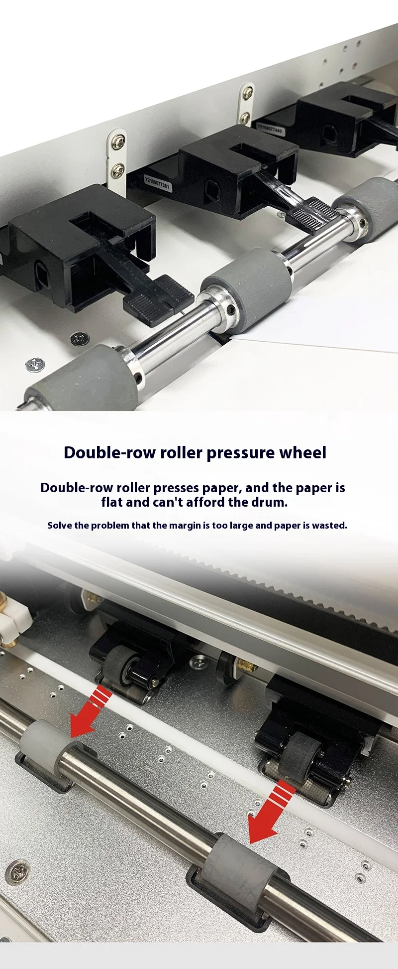 A3+ Digital Automatic Die Cutting Machine Self-Adhesive Label Edge Detection Stepper Motor Powered Convenient Paper Feeding