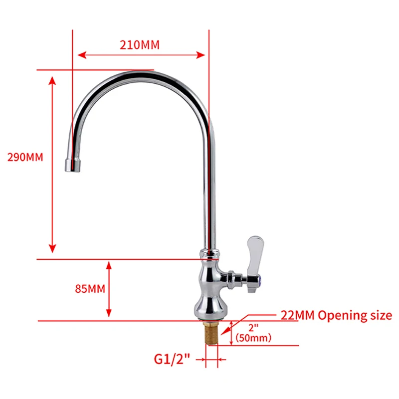 Wholesale Commercial Kitchen 360° Round Tap Brass Chrome+Stainless Steel Water Sink Kitchen Faucets Basin Taps for Kitchen manufacture