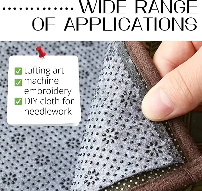 Cheap Price Tufted Rugs Nonslip Final Backing Cloth Secondary Rug