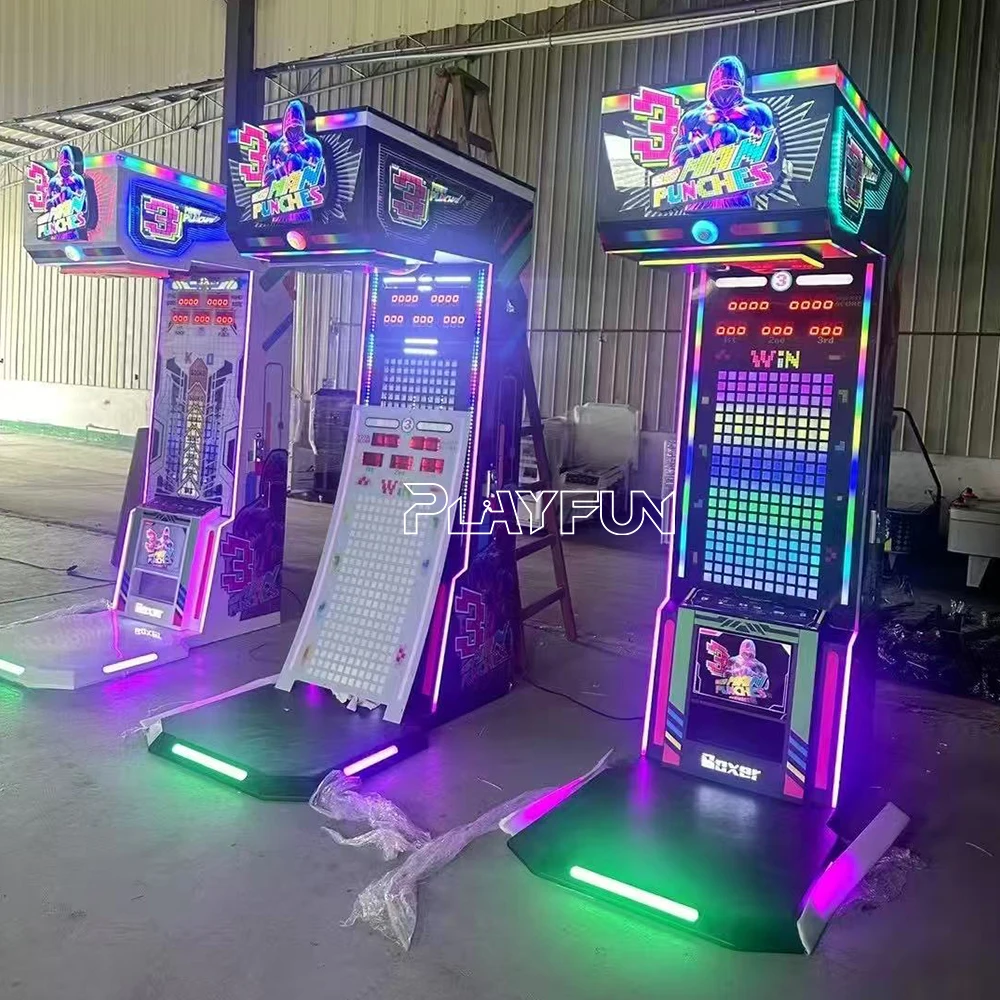 パンチングマシーン アーケードボクサーパンチングバッグキックスポーツストリート