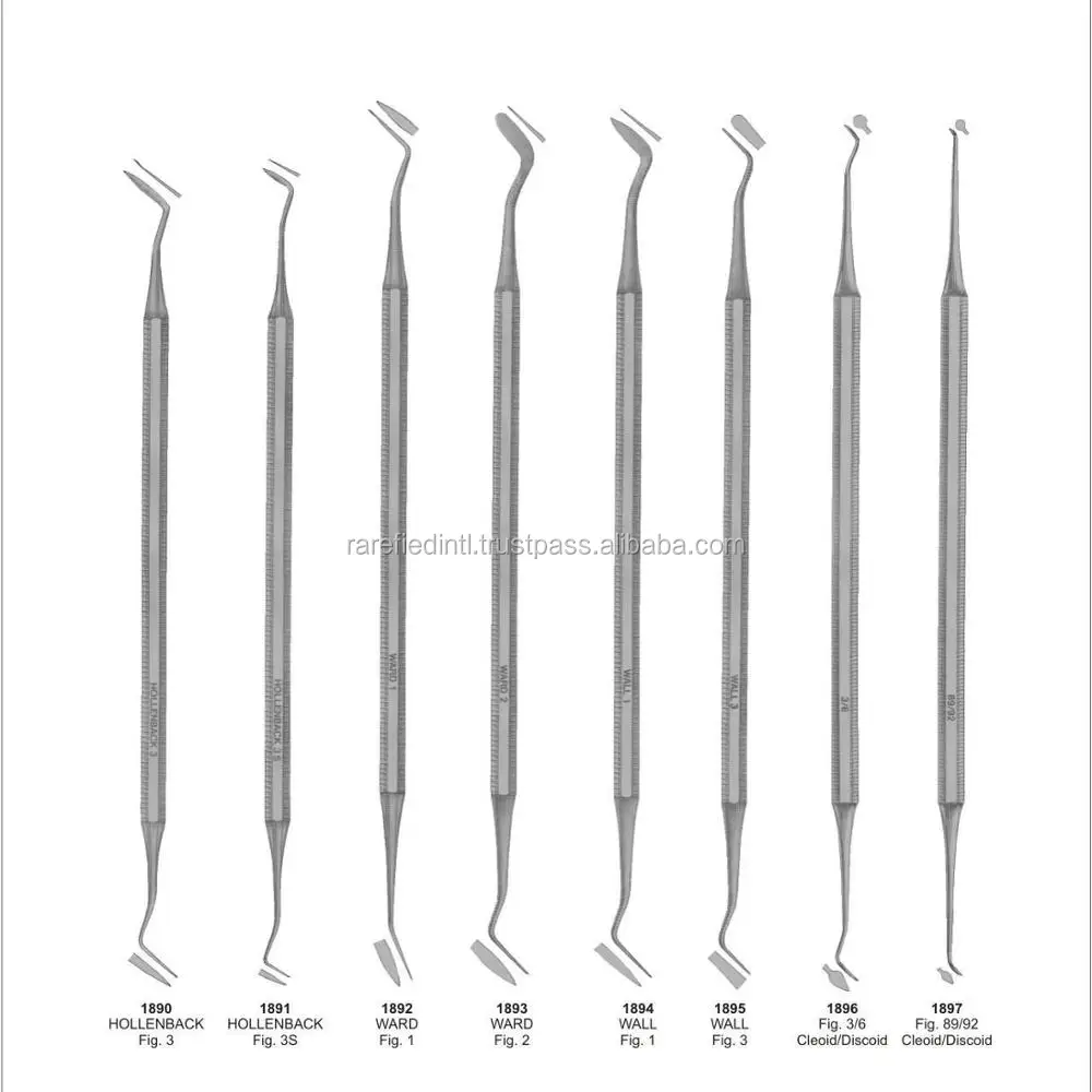 dentist tools names and pictures
