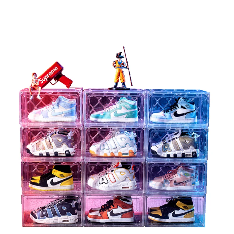 Wholesale 1 Pcs Shoe Organizer Fits Clear Shoe Box Plastic Storage