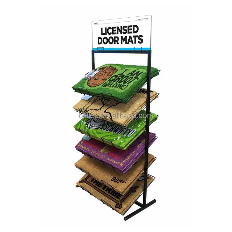 Metal Door Mat Display Rack Floor Doormat Rack Buy Doormat Rack,Floor