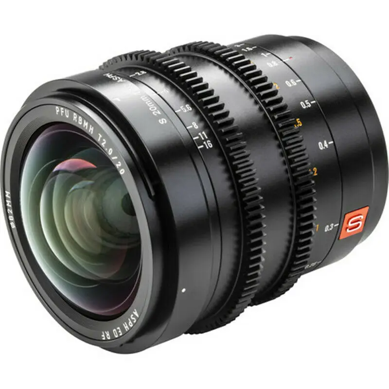 VILTROX S 20mm T2.0 ASPH フルフレーム プライム マニュアル固定焦点