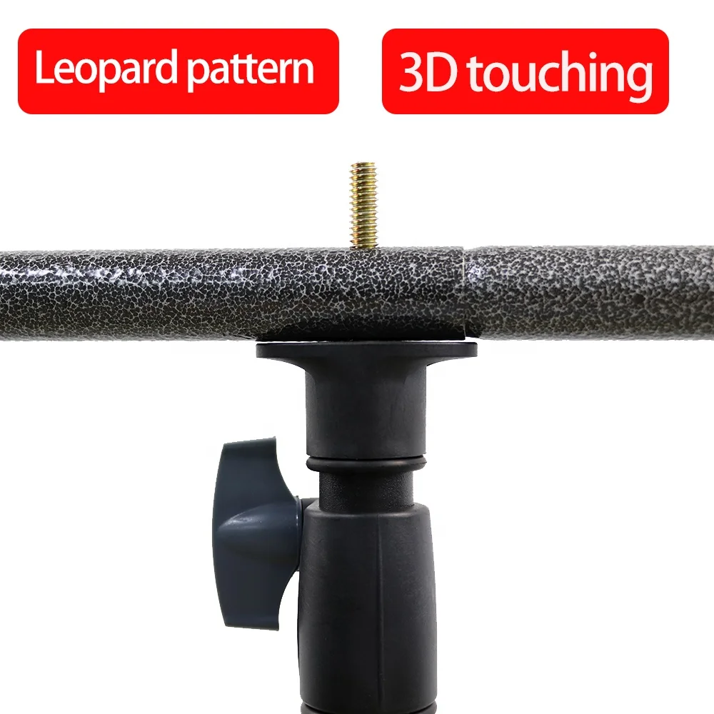 Metal Backdrop Frame Photography Background Stand Kit Backdrop Stand for Photo Booth Backdrop Extension Pole Stand