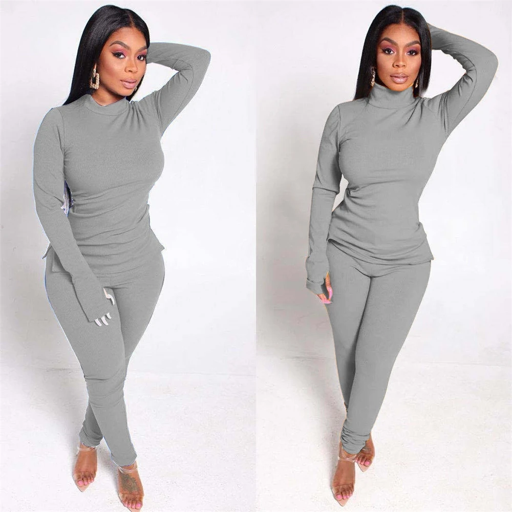 New Xm2023112901 Sportswear Ladies 2 Piece Set Women Slimfit Jogger